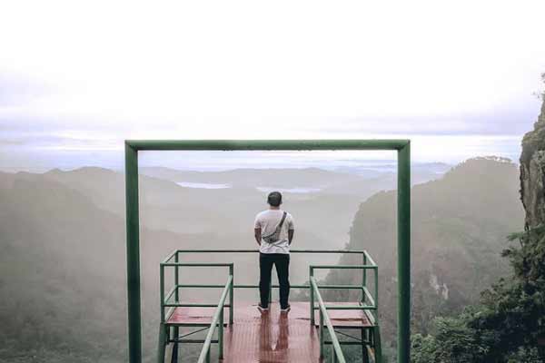 Puncak Gunung Lanang Jogjakarta